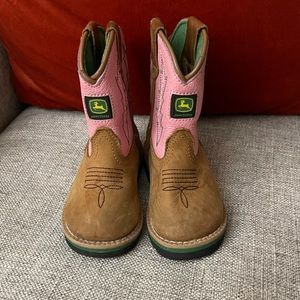 John Deere Infant Boots size 5